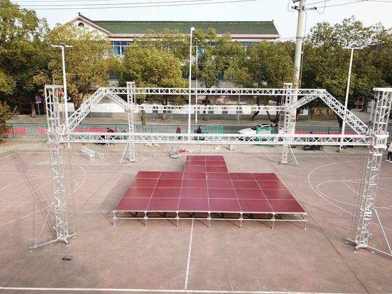Aluminum alloy stage aluminum alloy truss for different activities
